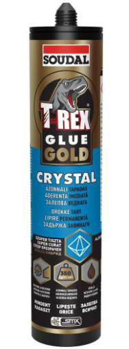 T-REX Лепило GOLD КРИСТАЛ хибрид прозр. 290мл ПРОМО
