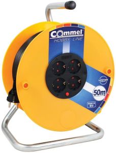 Макара 50m IP20 H05VV-F 3G1.5mm2 t° защита 4 Commel