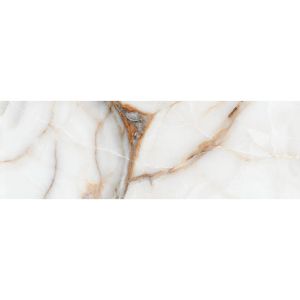 GOLDIE white 24.4x74.4 R фаянс мрамор Glossy NEW KAI