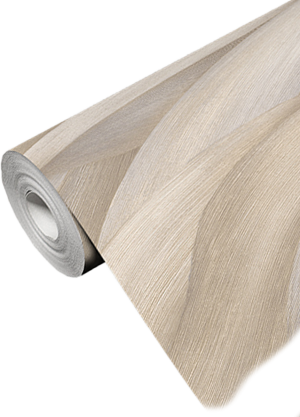 Тапет Пролет 3D вълни беж+сиво флис винил 0.53x10.05м